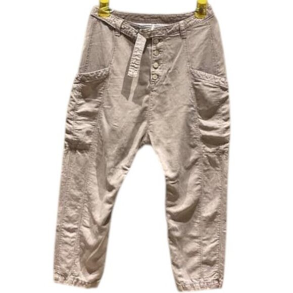 Free People Desert Daze mauve harem pants with belt size 6 - Picture 4 of 5